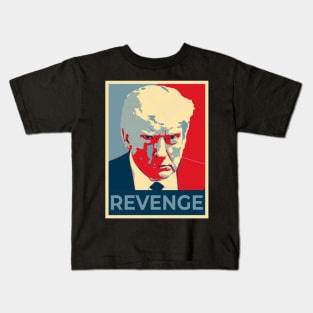 Trump Mugshot (poster) Kids T-Shirt